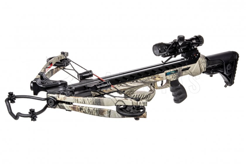 Kruisboog Mankung Frost Wolf 175lbs camo KIT