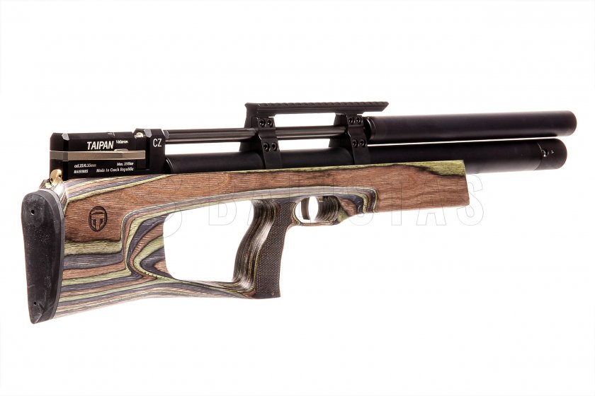 Luchtbuks Taipan Veteran Long 5,5mm Green