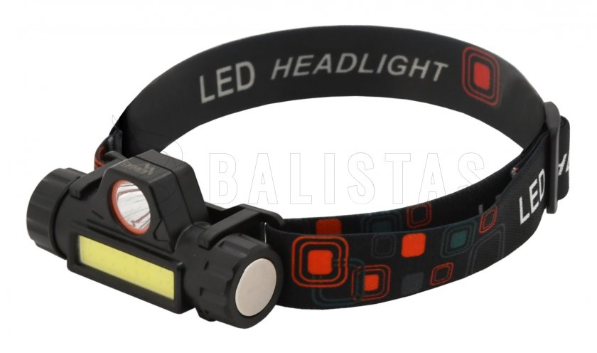 Oplaadbare hoofdlamp Cattara 120lm