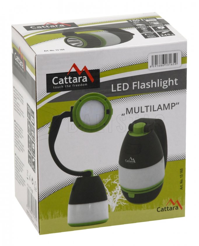 Zaklamp MULTILAMP LED 150lm oplaadbaar