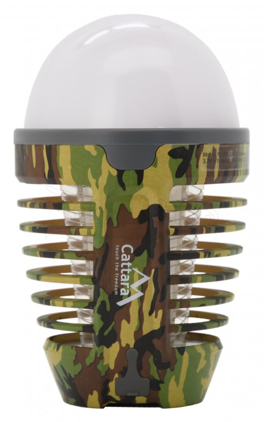 Zaklamp PEAR ARMY oplaadbaar + insectenvanger