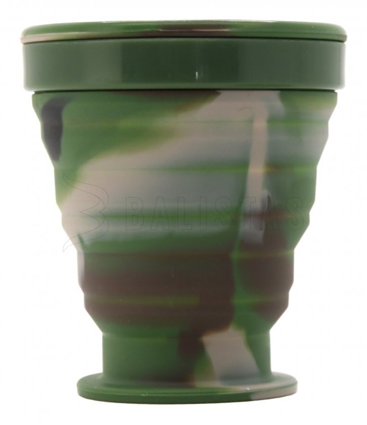 Siliconen opvouwbare beker ARMY 200ml