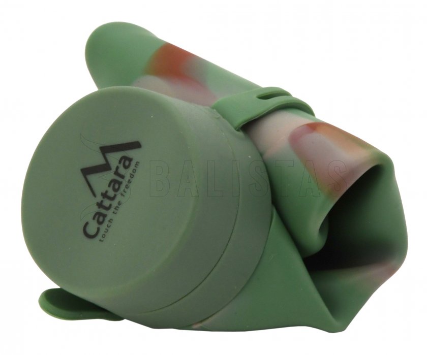 Opvouwbare siliconen fles ARMY 550ml