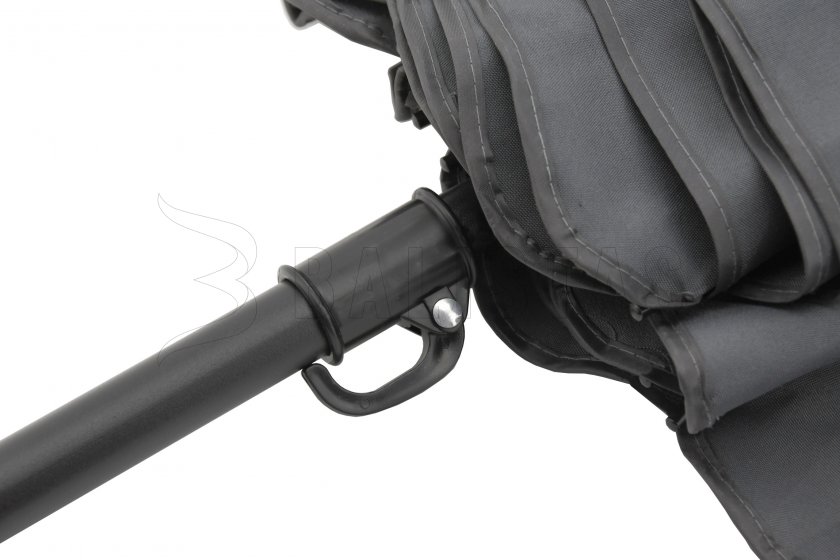 Opvouwbare parasol TERST 180cm grijs