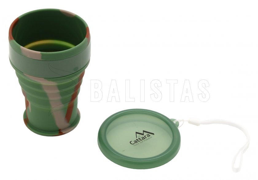 Silikonen opvouwbare beker ARMY 350ml