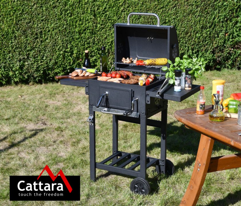 Houtskoolbarbecue ROYAL PARTNER gietijzeren rooster
