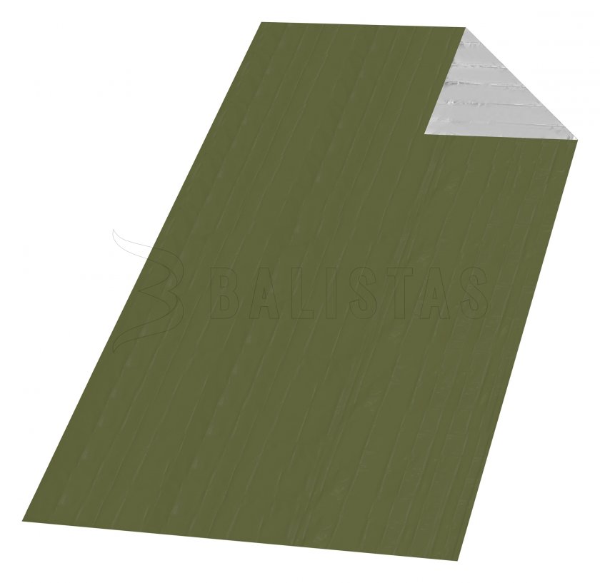 Isothermische folie SOS groen 210x130cm