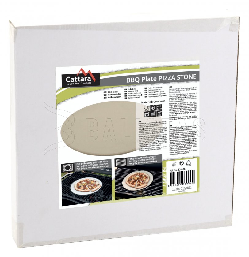 Ronde grillplaat PIZZA (voor grills ROYAL CLASSIC en ROYAL GRANDE)