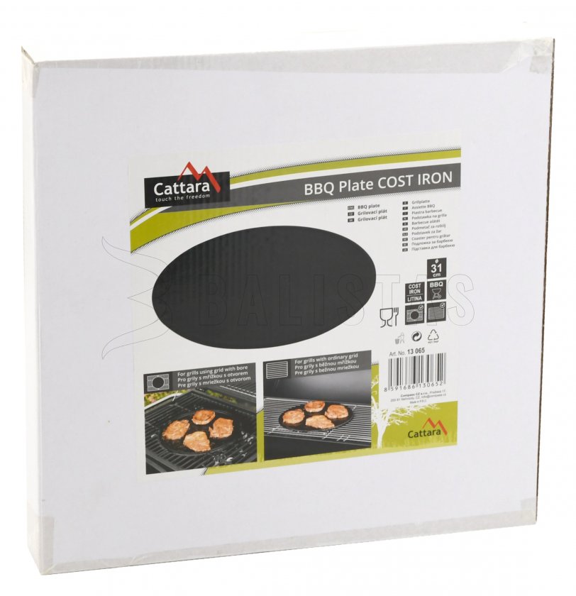 Ronde grillplaat LITINA (voor grills ROYAL CLASSIC en ROYAL GRANDE)