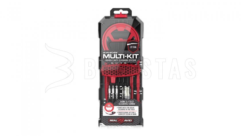Reinigingsset Real Avid Gun Boss Multi-Kit cal.22 (5,5mm)