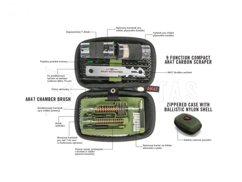 Reinigingsset voor AK-47 (SA vz. 58) Real Avid Gun Boss AK47 Cleaning Kit