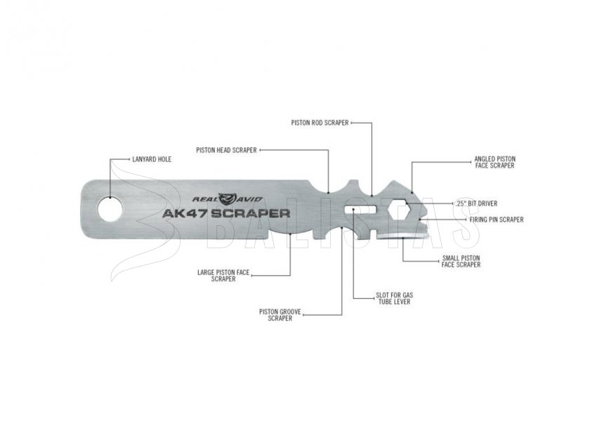 Reinigingsset voor AK-47 (SA vz. 58) Real Avid Gun Boss AK47 Cleaning Kit