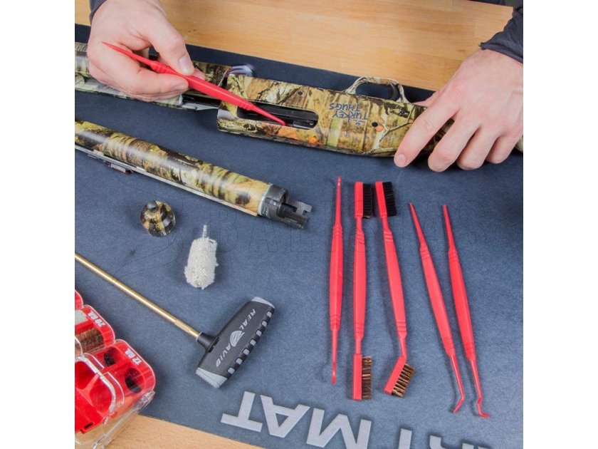 Set reinigingsborstels en schrapers Real Avid Accu-Grip Picks & Brushes