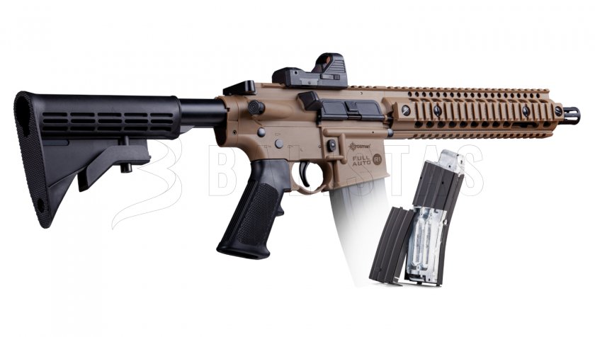 Luchtbuks Crosman R1 Full Auto 4,5mm met collimator