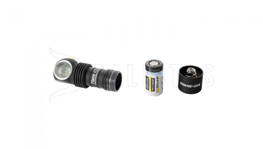 Hoofdlamp Armytek Tiara C1 Pro, warm licht