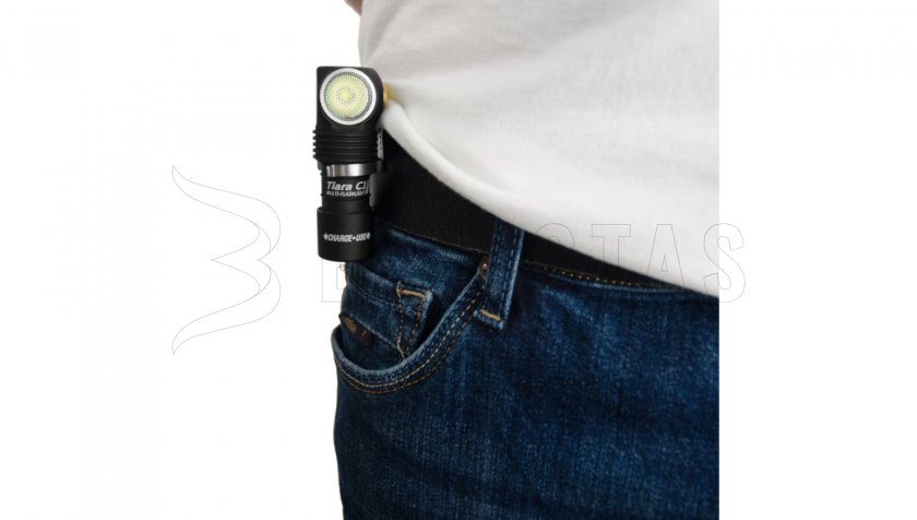 Hoofdlamp Armytek Tiara C1 Pro, warm licht