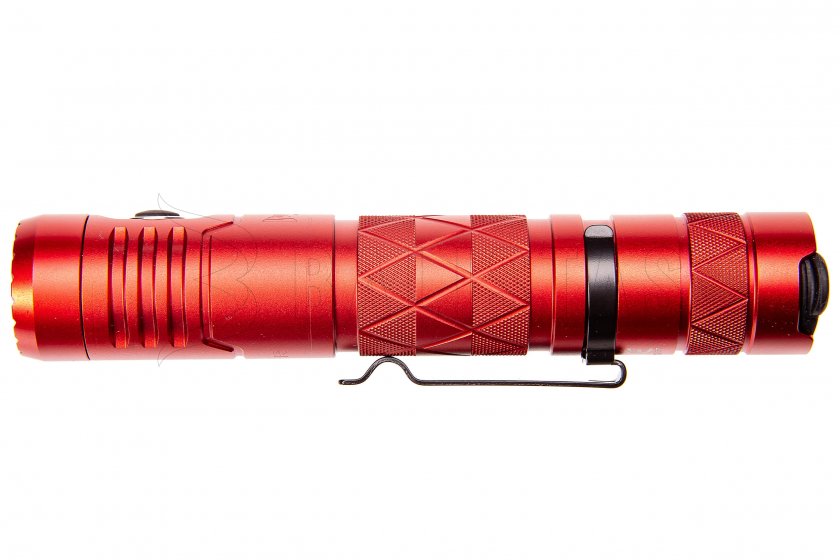 Zaklamp Wuben E12R rood