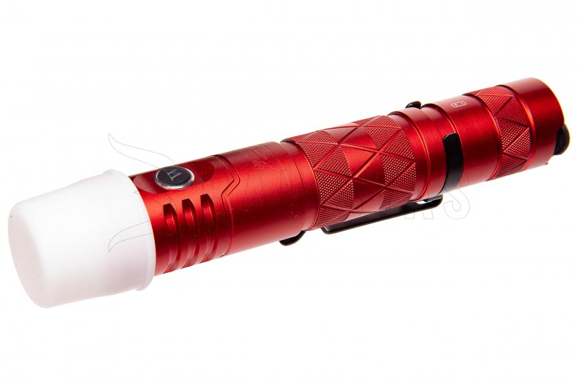 Zaklamp Wuben E12R rood