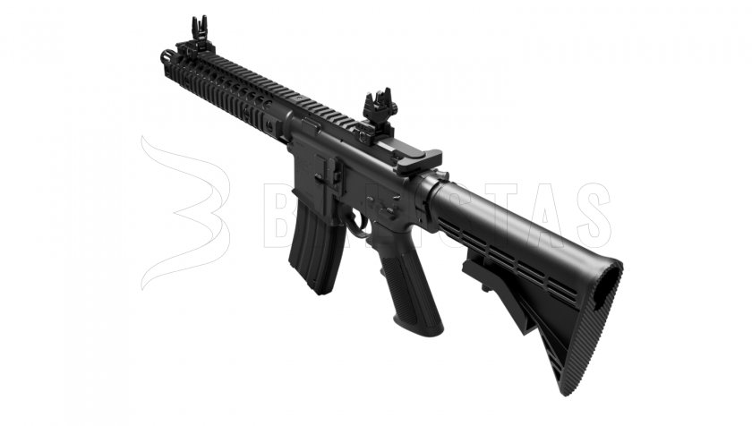 Luchtdrukgeweer Crosman R1 Full Auto 4,5mm zwart