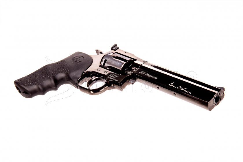 Luchtrevolver ASG Dan Wesson 715 6" Steel Grey