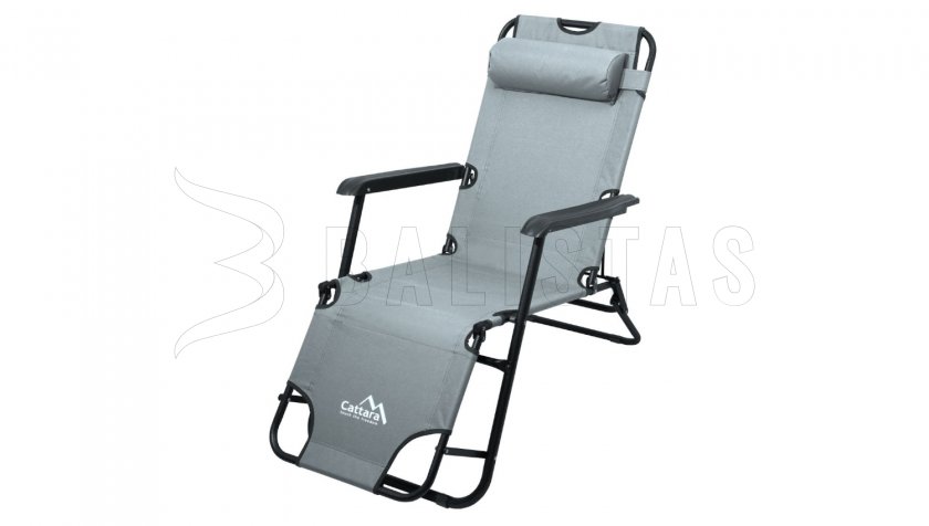 Ligbed/stoel Cattara Comfort grijs