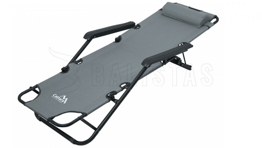 Ligbed/stoel Cattara Comfort grijs