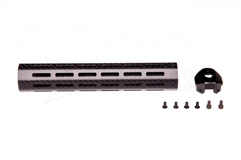 Valkyrie Handbeschermer 294 mm Carbon voor Edgun Leshiy 2