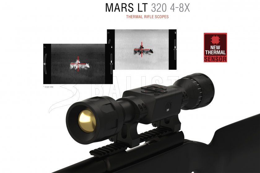 Thermovisie ATN Mars LT 4-8x, 320x240