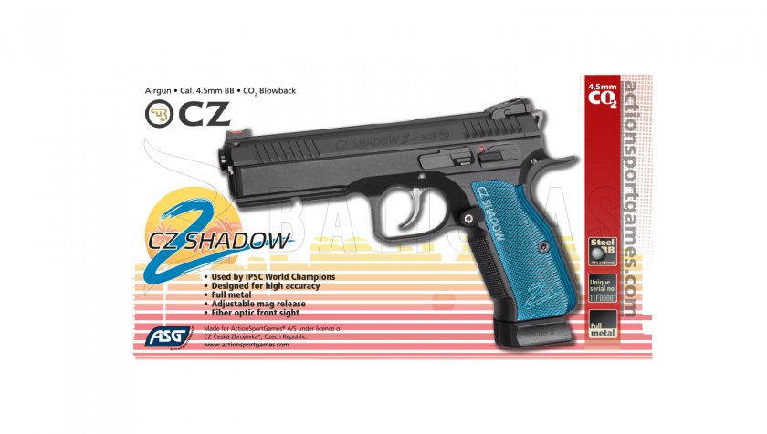 Luchtpistool ASG CZ Shadow 2 4,5mm