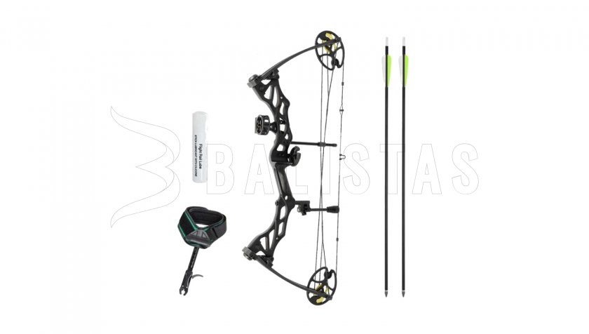 Boog Mankung Fossil 50-70lb zwart SET