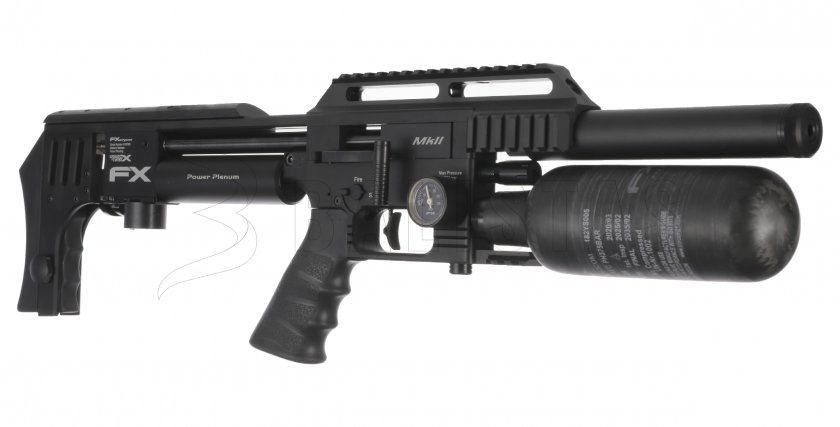 Luchtgeweer FX Impact MKII Compact, Power Plenum, black 6,35mm