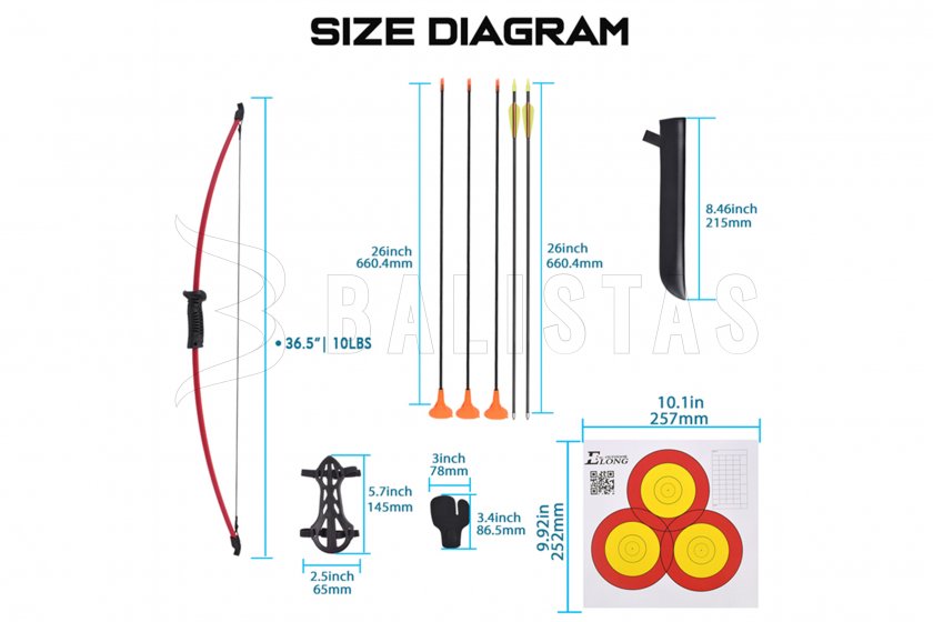 Boog Venox dětský 93cm