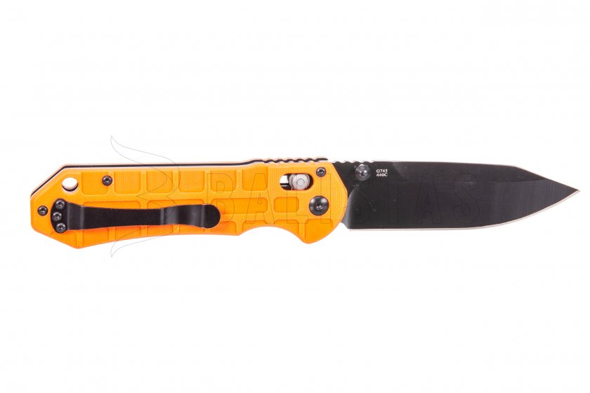 Zakmes Ganzo G7453P oranje met fluit