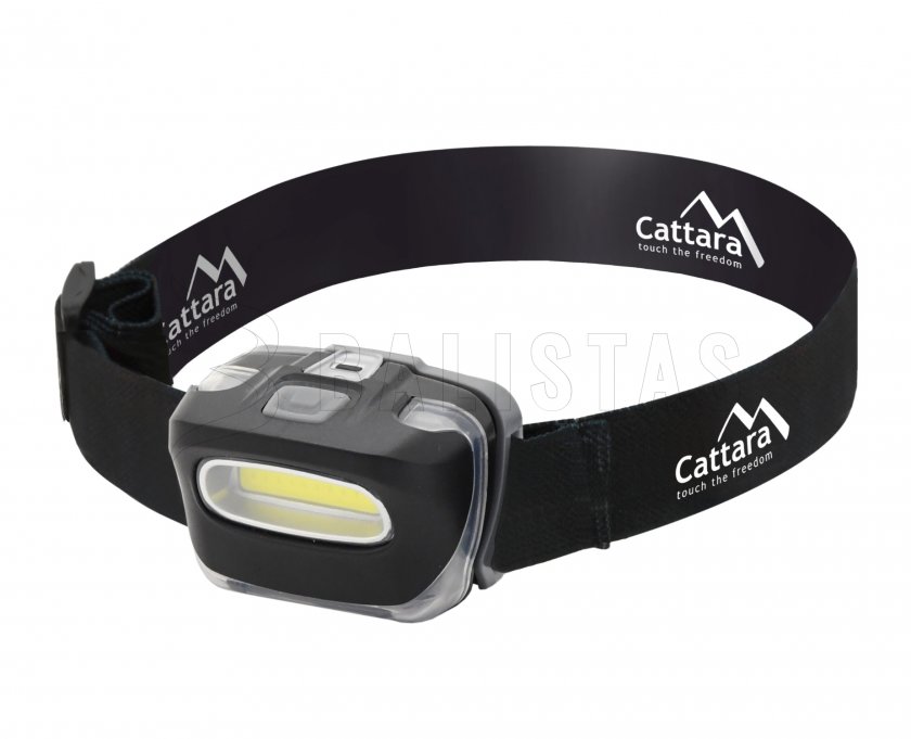 Hoofdlamp Cattara HORNET 130lm COB 3xAAA