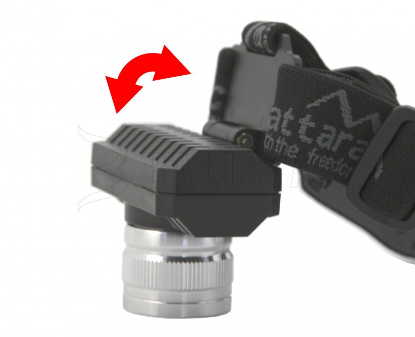 Hoofdlamp Cattara SCORPION 90lm XPE ZOOM oplaadbaar