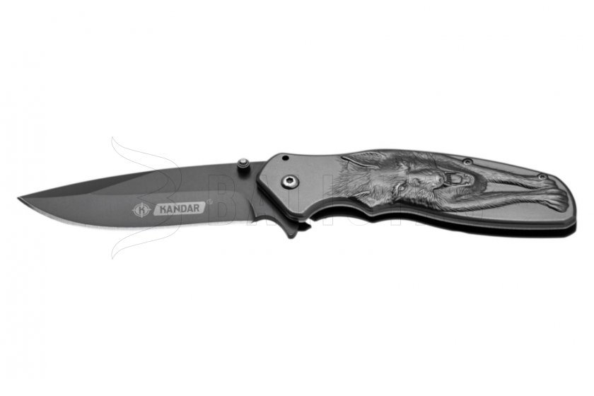 Mes Kandar N285 zilveren wolf
