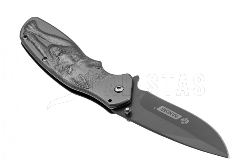 Mes Kandar N285 zilveren wolf