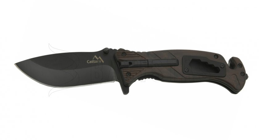 Opvouwmes BLACK BLADE met vergrendeling 21,7cm