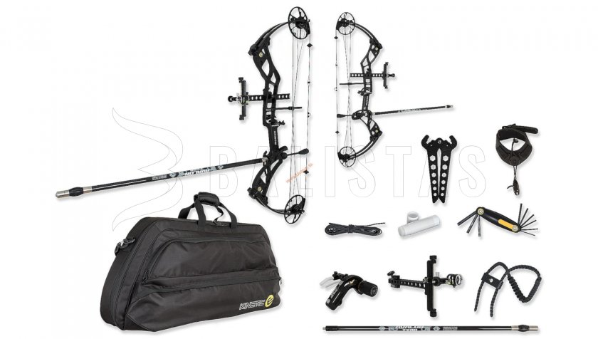 Boog Kinetic Mirage 30-55 lbs RH zwart