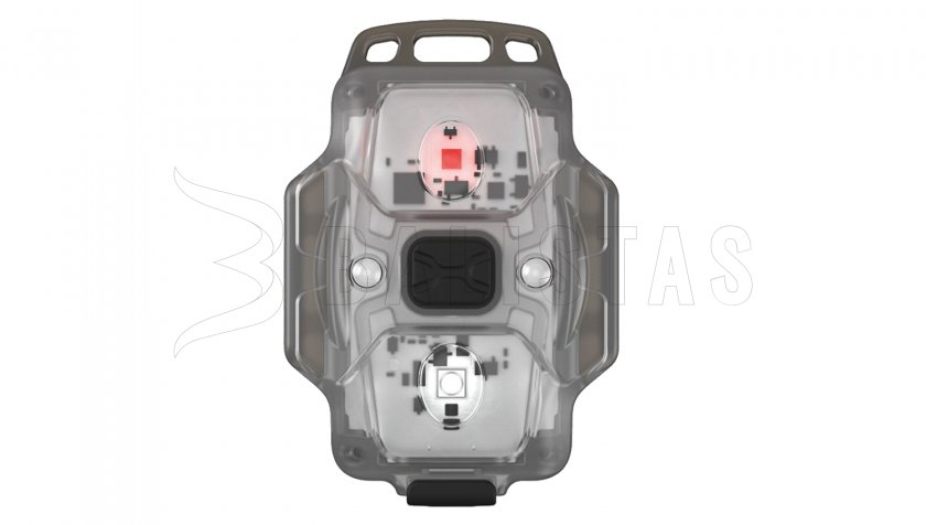 Multifunctionele zaklamp Armytek Crystal - rood