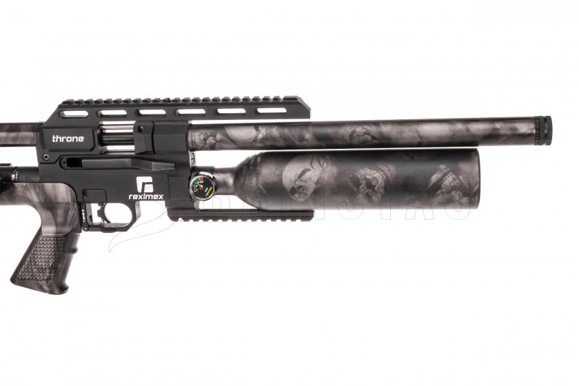 Luchtbuks Reximex Throne Skull Camo 6,35mm