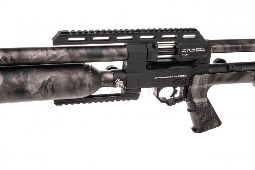 Luchtdrukgeweer Reximex Throne Skull Camo 4,5mm