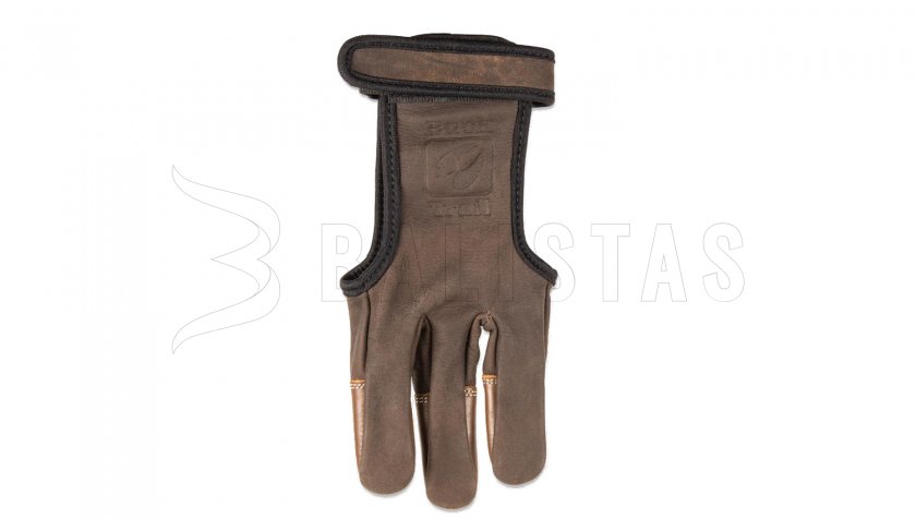 Schiethandschoen Buck Trail lederen Cordovan maat S