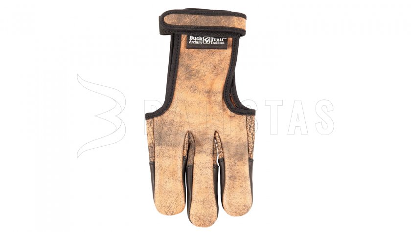 Schiet handschoen Buck Trail Quaid van leer maat S