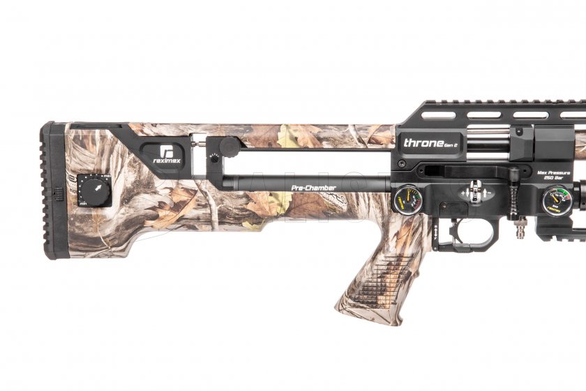 Luchtbuks Reximex Throne GEN2 Camo 6,35mm