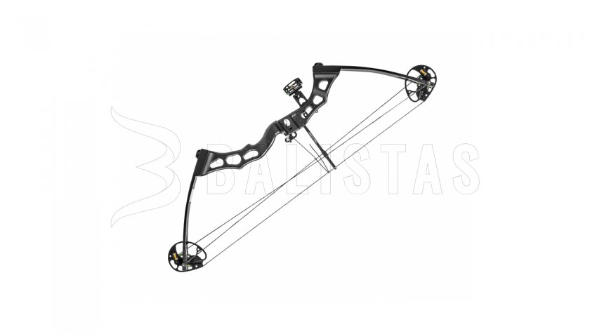 Boog Poe Lang Predator III 35-65lb zwart