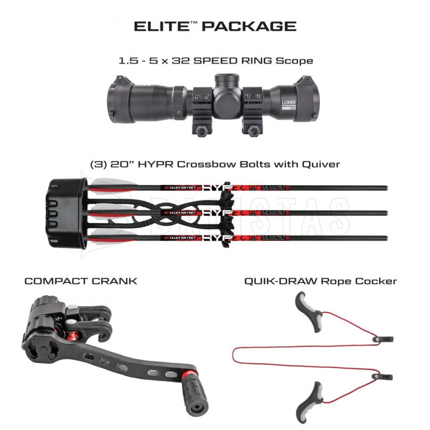 Kruisboog Killer Instinct SWAT X1 195lb