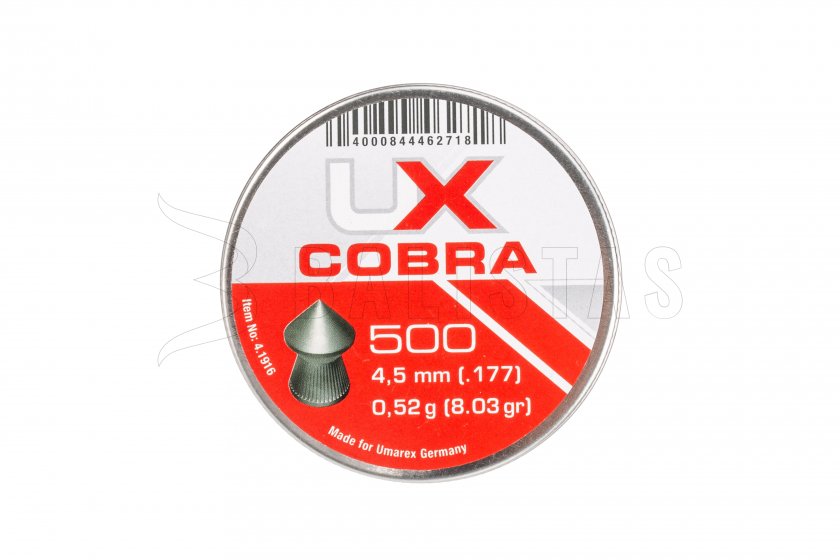 Diabolo Umarex Cobra 500st cal.4,5mm
