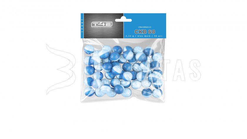 Kogeltjes T4E 68 Sport CKB blue 50 stuks