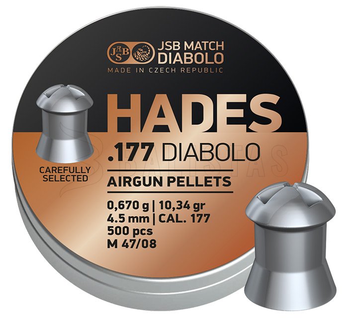 Diabolo JSB Hades 4,5mm 500st